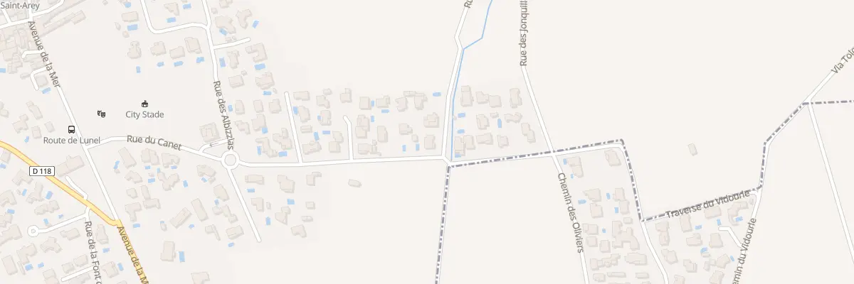 Plan du 17 Rue Des Prés à Saint-Sériès