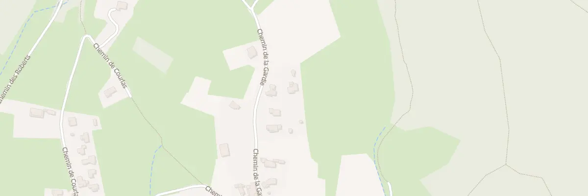 Plan du 250A Che de la Gardie à Saint-Julien-les-Rosiers