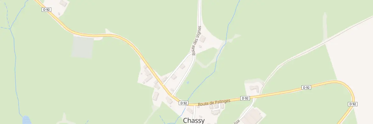 Plan du 131 Rte des Vignes à Chassy