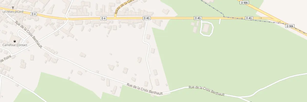 Plan du 4 Rue Victor Beuteau à Rouvray