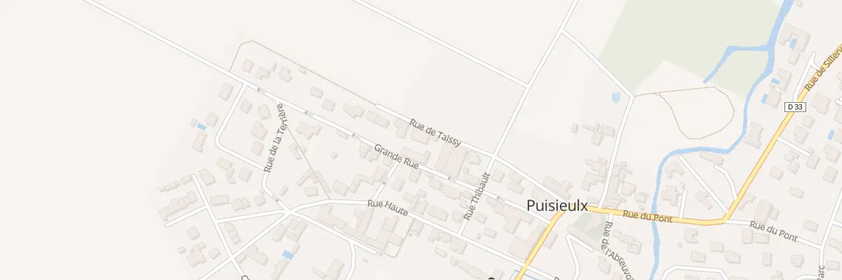 Plan du 4 Gr Grande Rue à Puisieulx