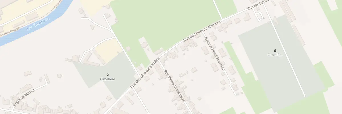 Plan du 293 Rue de Solre sur Sambre à Jeumont