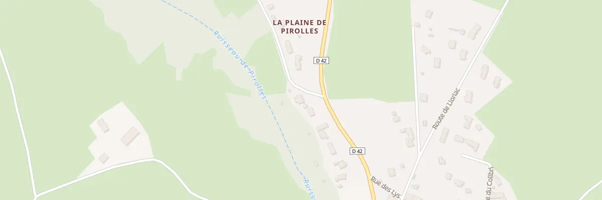 Plan du 55 Che Roche Renard à Beauzac