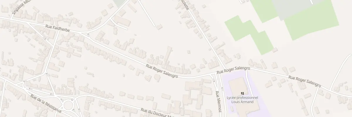 Plan du 240 Rue Roger Salengro à Jeumont