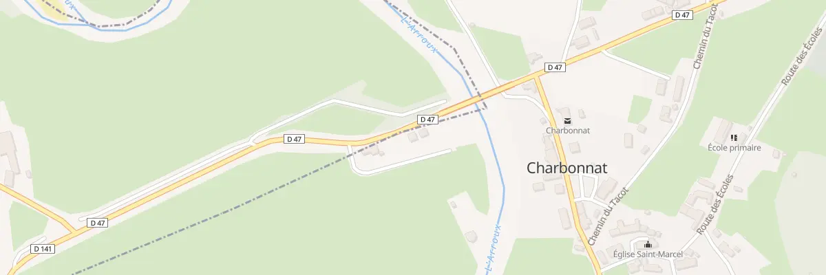 Plan du 5114 Bois de Charbonnat à Charbonnat