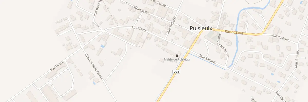 Plan du 7 Rue Haute à Puisieulx