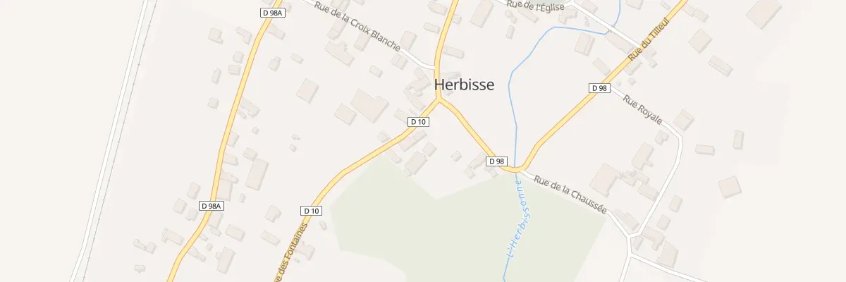Plan du 1 Les Fontaines à Herbisse