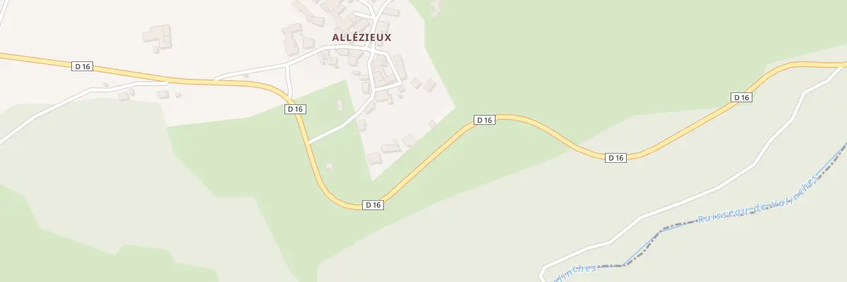 Plan du 3227 Rte de St Marcellin en Forez à Chenereilles