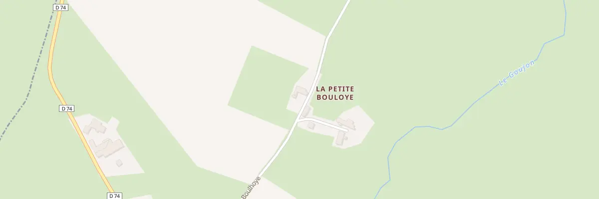 Plan du 1 La Petite Boulhoye à Martigny