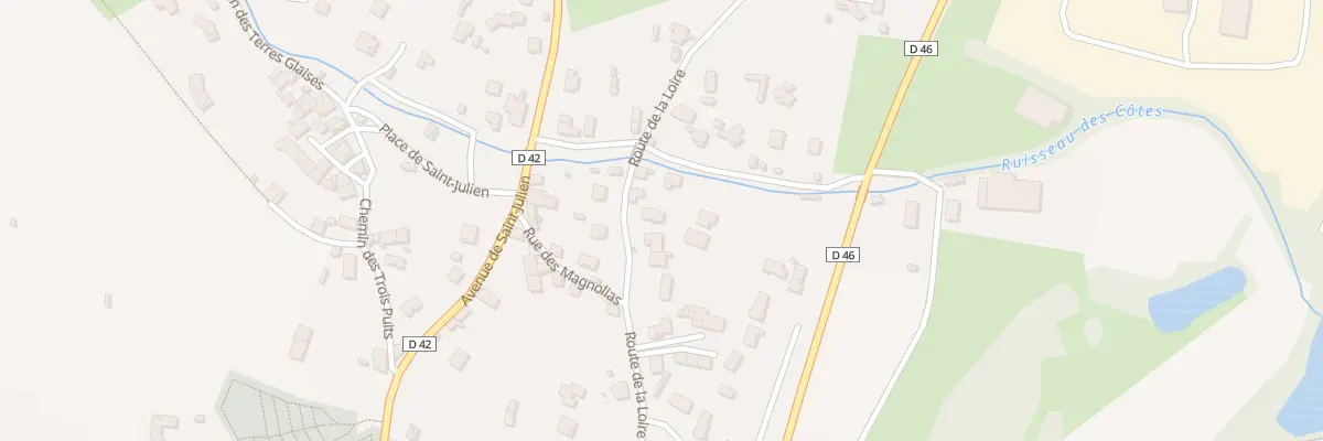 Plan du 50 Rte de la Loire à Bas-en-Basset