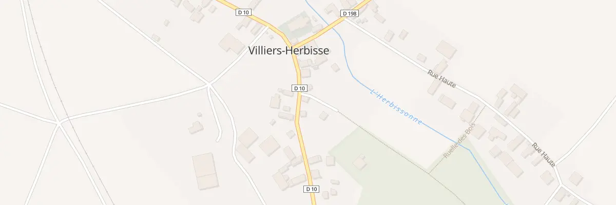 Plan du 5 Rue du Clos à Villiers-Herbisse