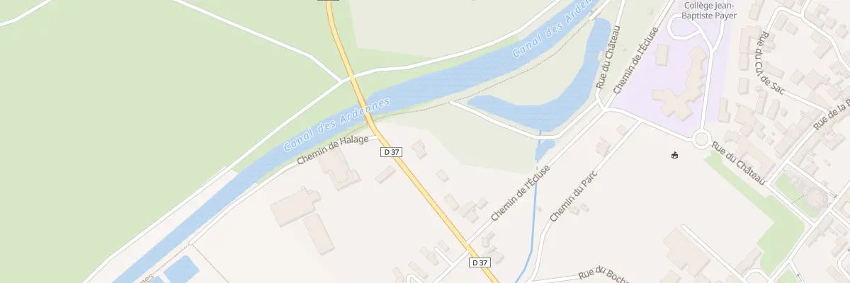 Plan du 24 Rue du Pont de la Folie à Asfeld