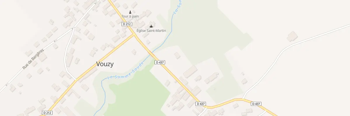 Plan du 3 Rue de Chalons à Vouzy