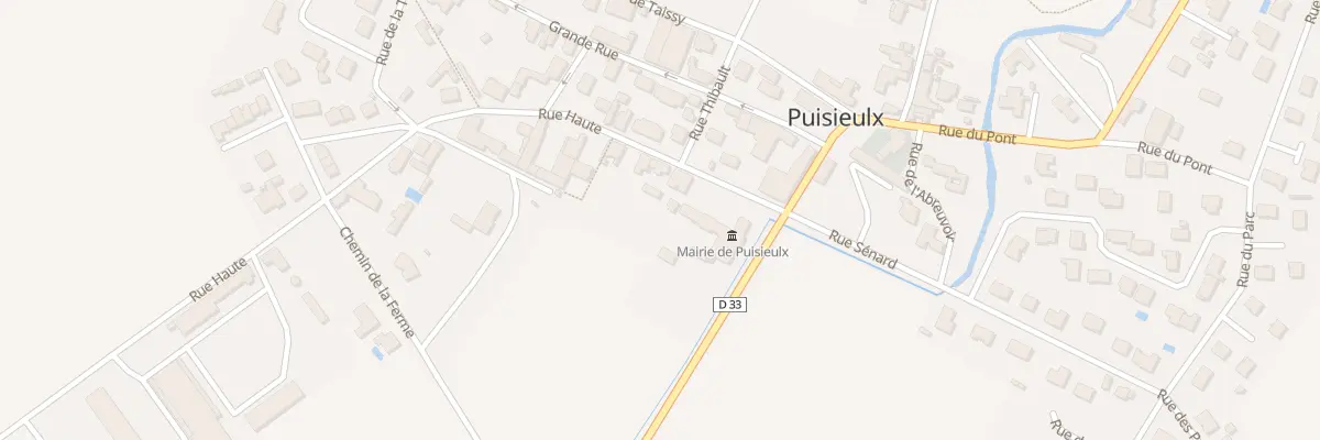Plan du 3 Rue Haute à Puisieulx