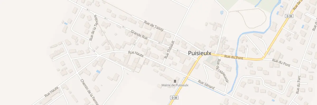 Plan du 2B Rue Haute à Puisieulx