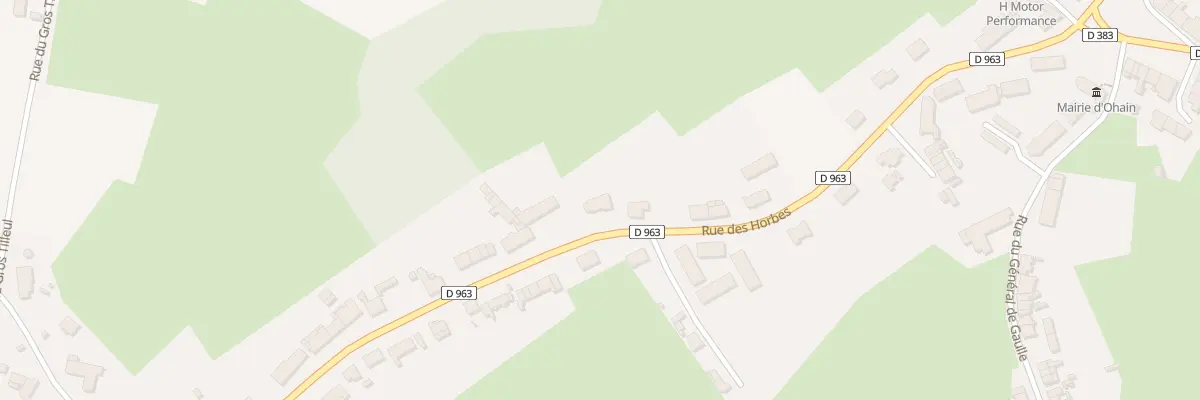 Plan du 12A Rue des Horbes à Ohain