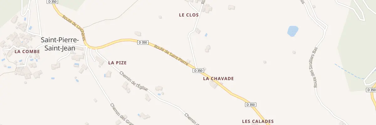 Plan du 5065 Le Clos à Saint-Pierre-Saint-Jean