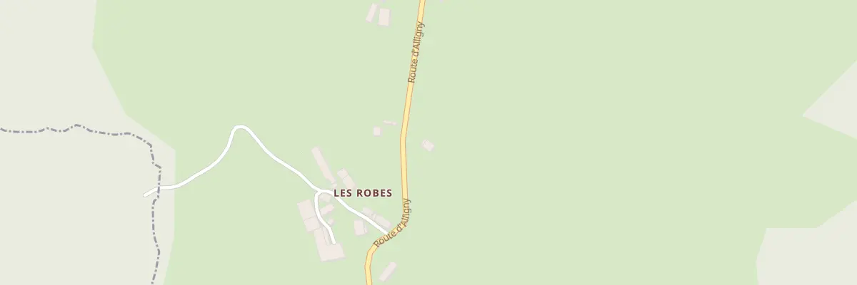 Plan du 4457 Rte d’Alligny à Saint-Brisson