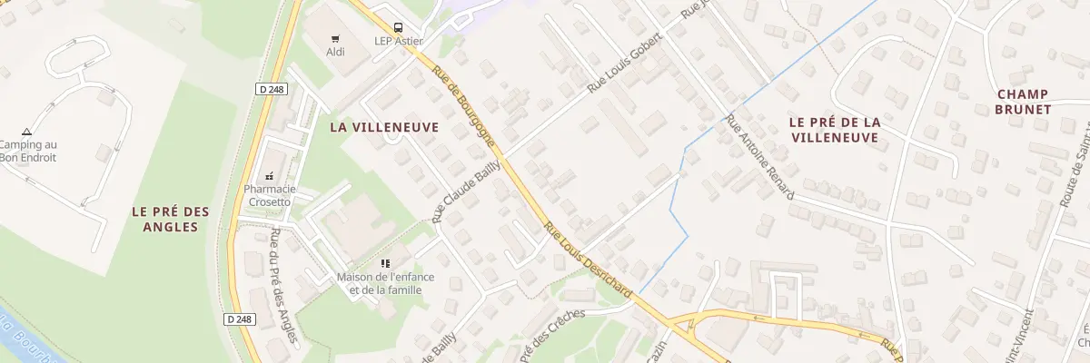Plan du 78 Rue Louis Desrichard à Paray-le-Monial