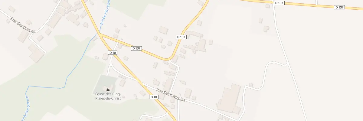 Plan du 52 Rue du Châtel à Allibaudières