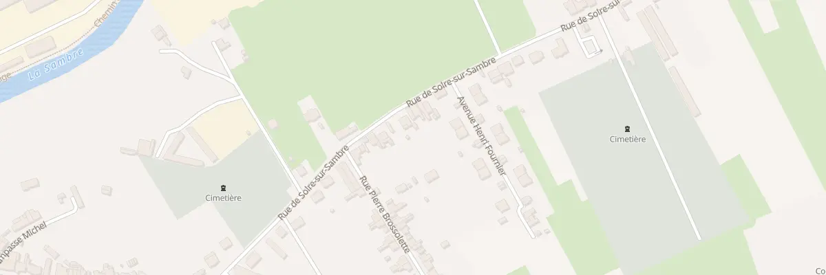 Plan du 335 Rue de Solre sur Sambre à Jeumont