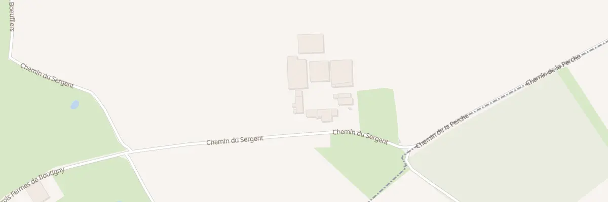 Plan du 3 La Perche à Aibes