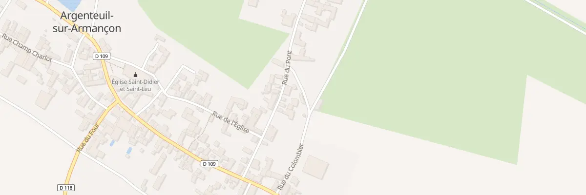 Plan du 6 Rue du Pont à Argenteuil-sur-Armançon