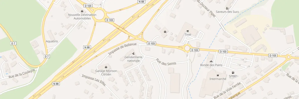Plan du 15 Imp de Bellevue à Yssingeaux