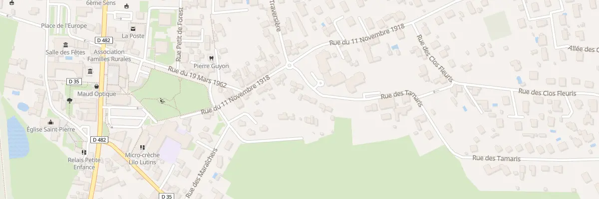 Plan du 42 Rue des Tamaris à Pouilly-sous-Charlieu