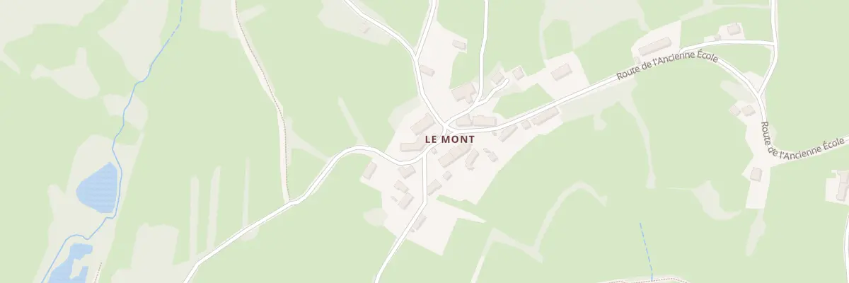 Plan du 4 Che des Seffauds à Anost