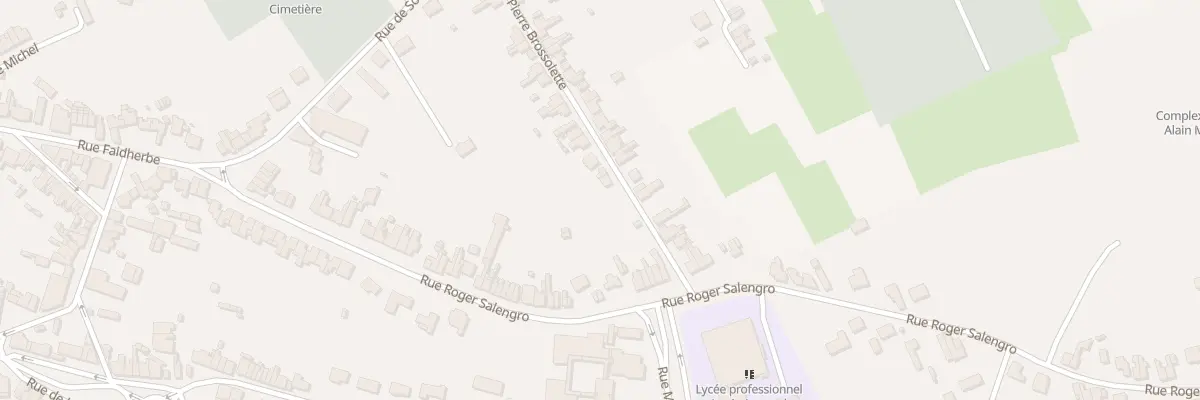 Plan du 356 Rue Roger Salengro à Jeumont