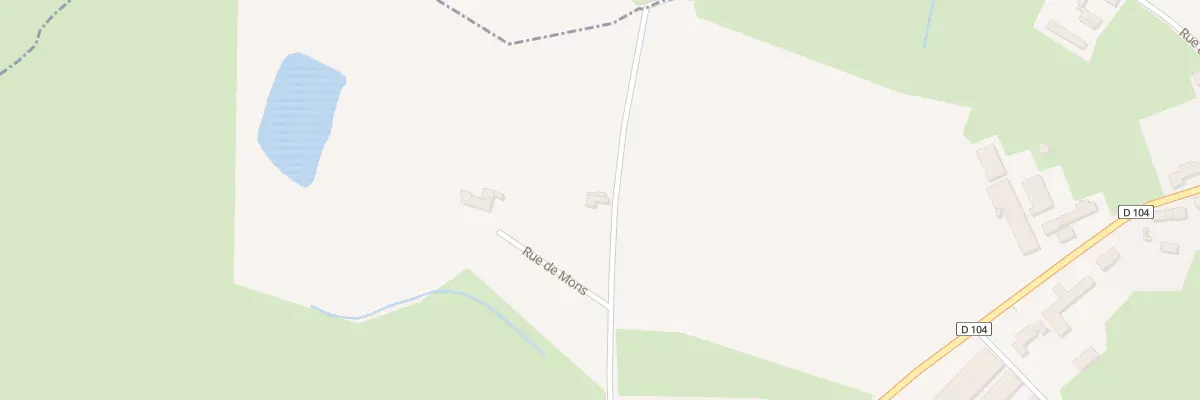 Plan du 3 Rue de Mons à Clairfayts