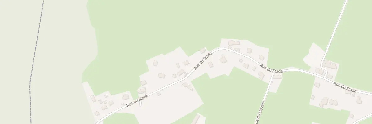 Plan du 1040 Rue du Stade à Saint-Vincent-Bragny