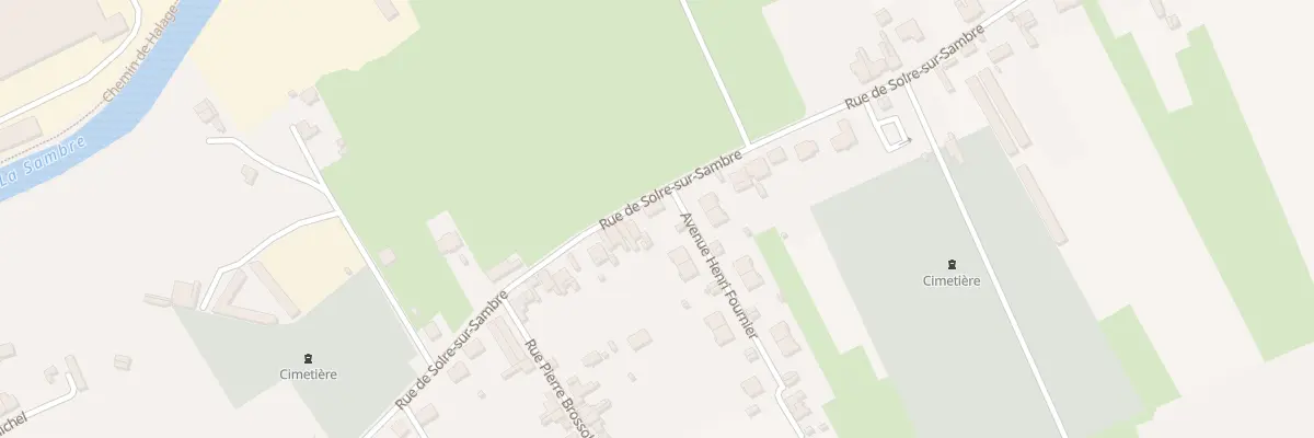 Plan du 387 Rue de Solre sur Sambre à Jeumont