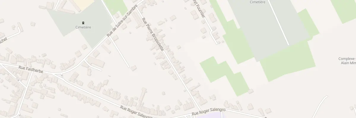 Plan du 176 Rue Pierre Brossolette à Jeumont
