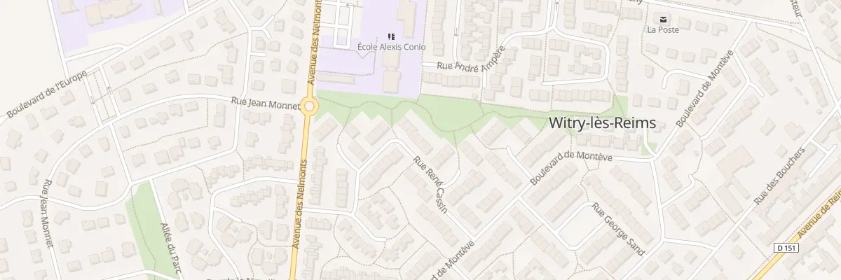 Plan du 44 Rue René Cassin à Witry-lès-Reims