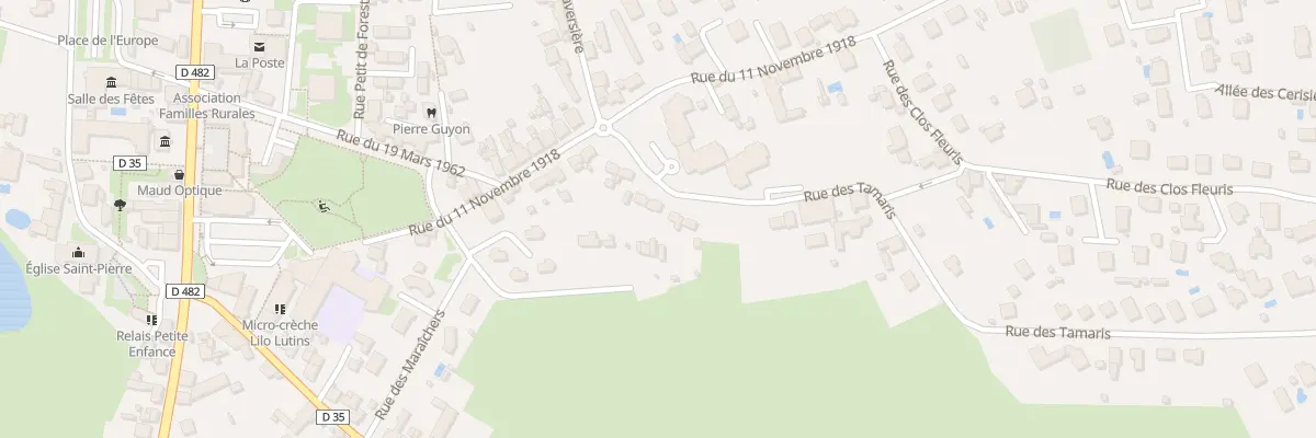 Plan du 62 Rue des Tamaris à Pouilly-sous-Charlieu