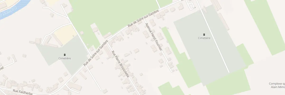 Plan du 355 Rue de Solre sur Sambre à Jeumont