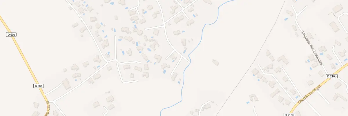 Plan du 74B Che de la Massippe à Saint-Privat-des-Vieux