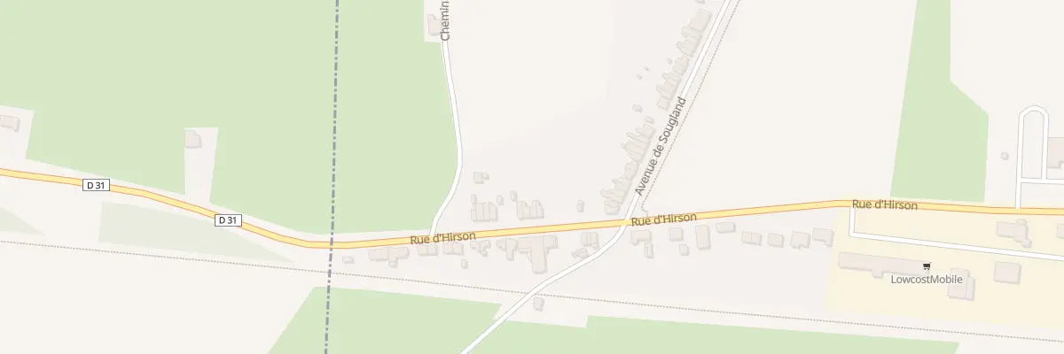 Plan du 16 Rue d’Hirson à Saint-Michel