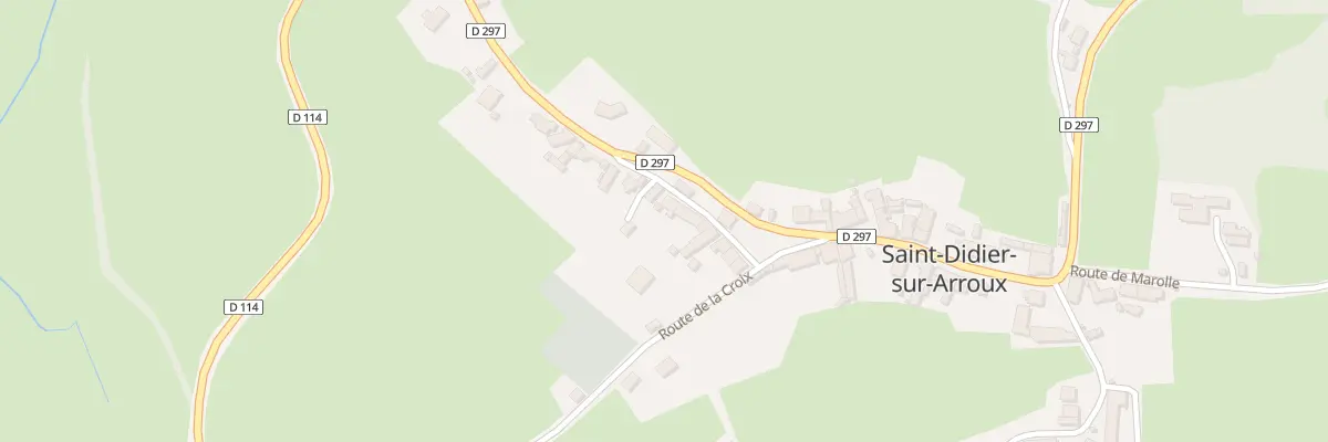 Plan du 5140 Le Bourg à Saint-Didier-sur-Arroux