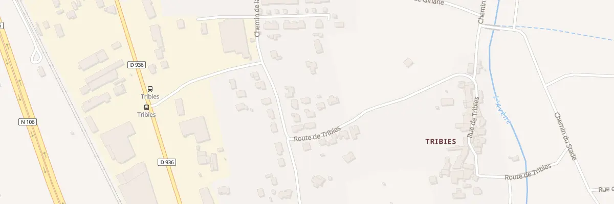 Plan du 269 Rte de Tribies à Saint-Hilaire-de-Brethmas
