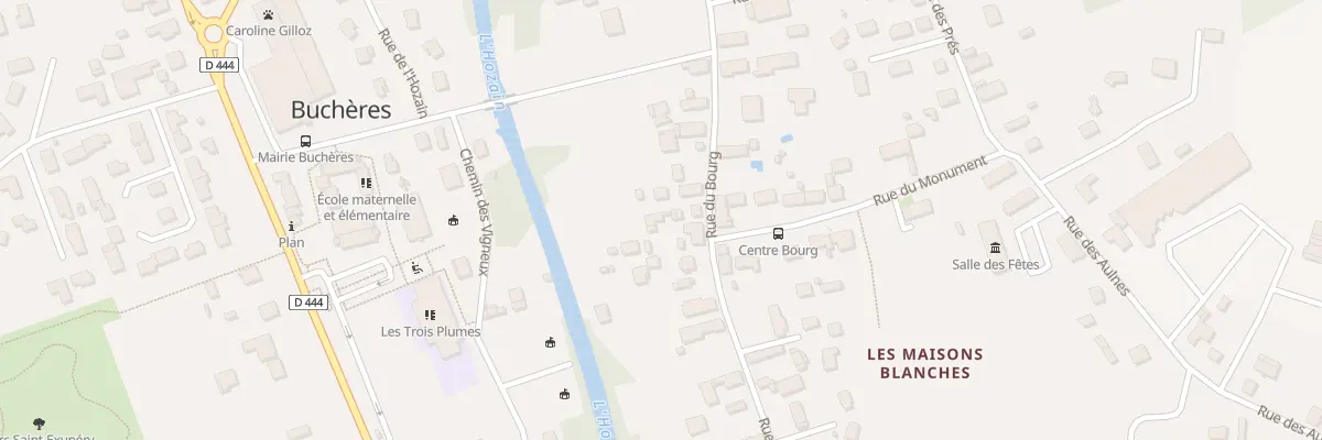 Plan du 12B Rue du Bourg à Buchères
