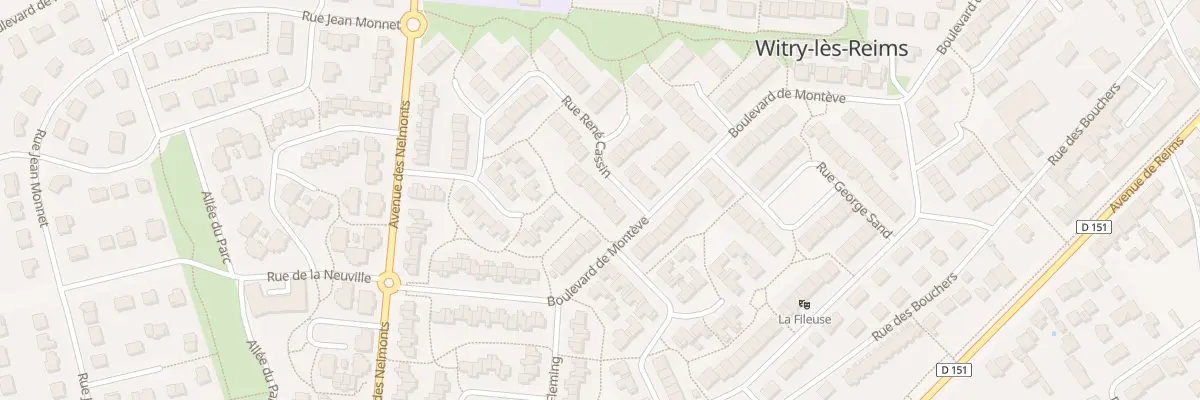 Plan du 5 Rue René Cassin à Witry-lès-Reims