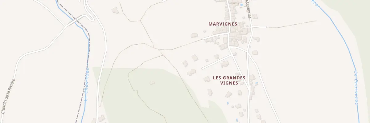 Plan du 5699 Les Grand Vignes à Chambonas