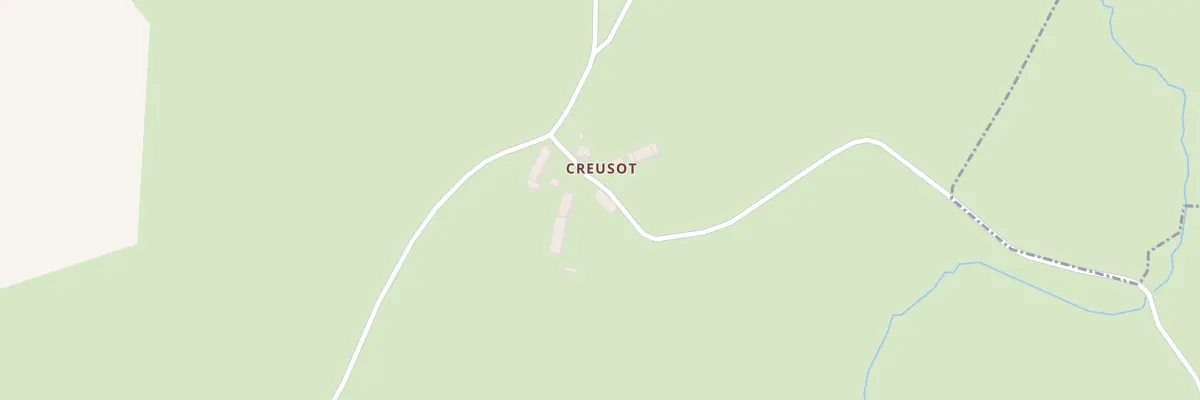 Plan du 108 Creuzot à Gouloux
