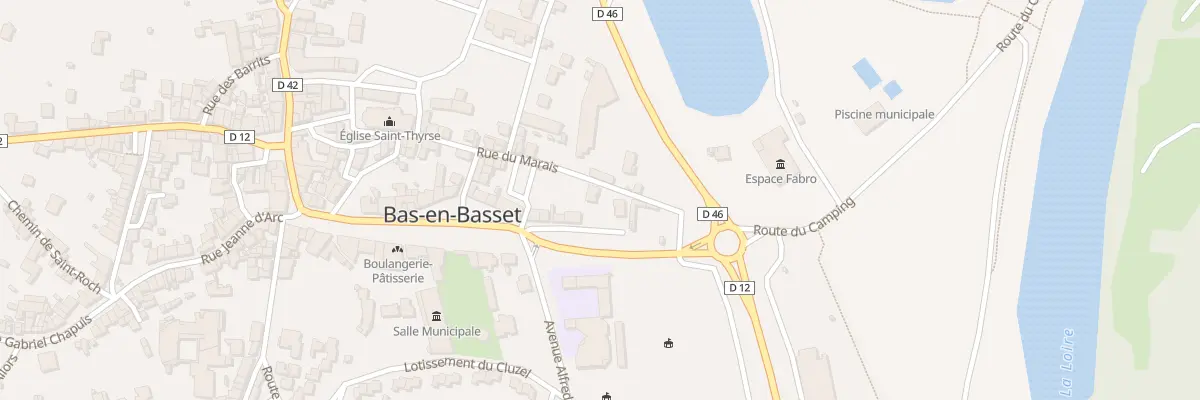 Plan du 33 Bd de la Sabliére à Bas-en-Basset