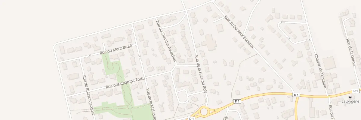 Plan du 11 Rue du Clos des Fourches à Tours-sur-Marne