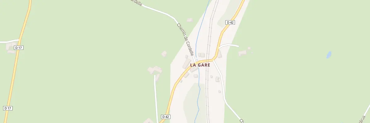 Plan du 841 Rte de la Gare à Saint-Priest-la-Roche