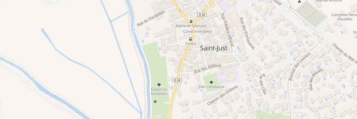 Plan du 49 Av De L’Abrivado à Saint-Just